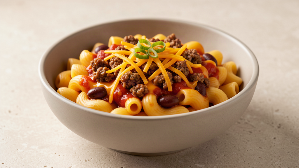 One-Pot Chili Mac and Cheese