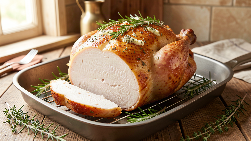 Garlic Herb Roast Turkey Breast