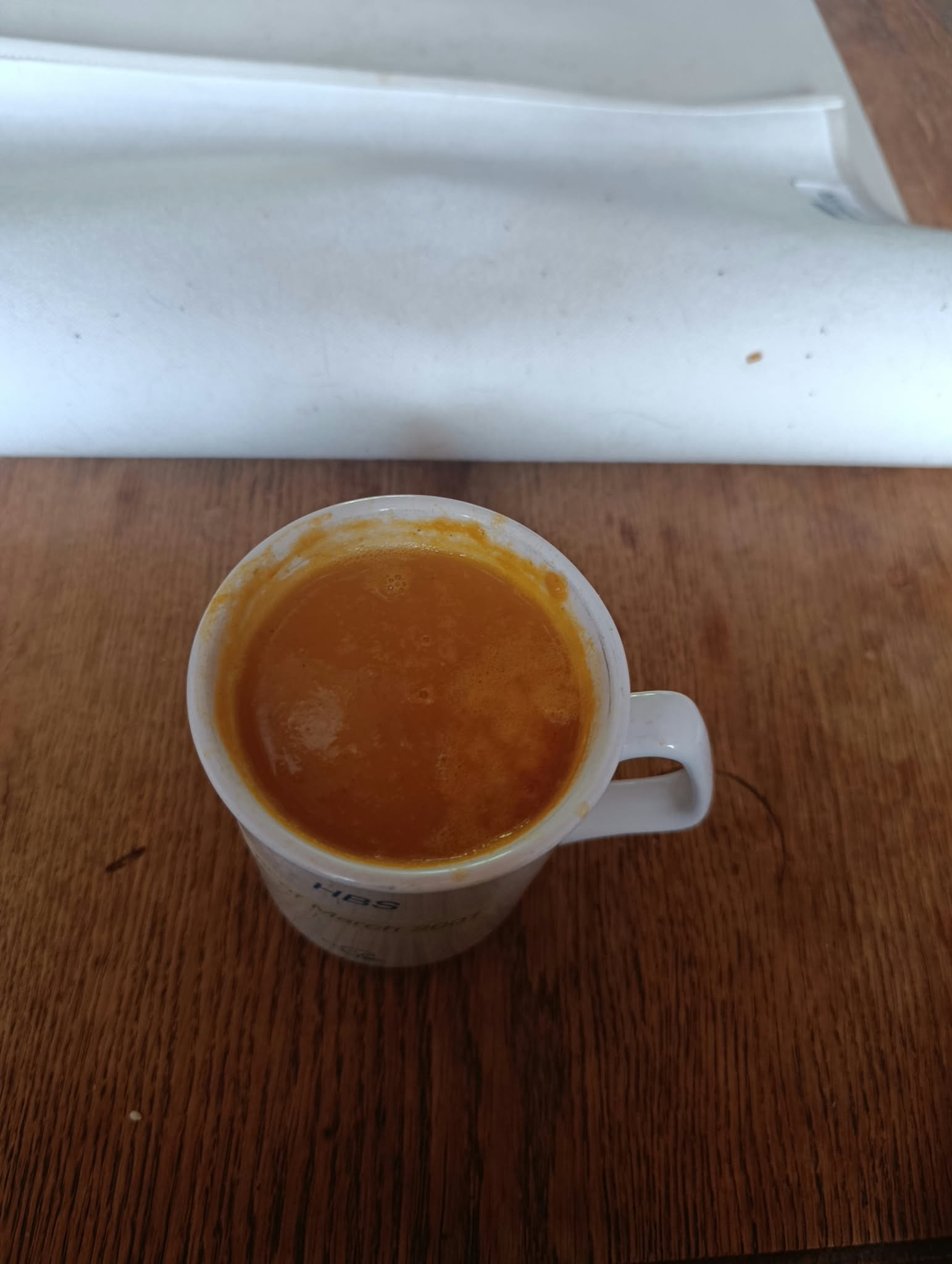 Kruidige soep van zoete aardappel en kokos